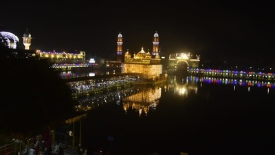 Guru Purab is celebrated every year. However, the date varies each time. According to the Lunar calendar, Guru Nanak Jayanti is celebrated 15 days after Diwali on the auspicious occasion of Kartik Purnima. (Sameer Sehgal/Hindustan Times) Guru Purab is celebrated every year. However, the date varies each time. According to the Lunar calendar, Guru Nanak Jayanti is celebrated 15 days after Diwali on the auspicious occasion of Kartik Purnima. (Sameer Sehgal/Hindustan Times)