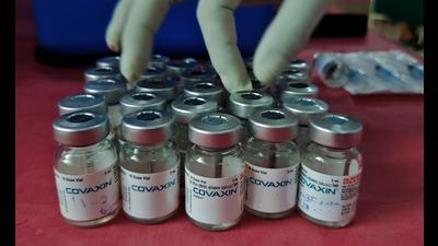 Covid vaccine vials in abundant quantity being unused at private vaccination centres in Thane. (PRAFUL GANGURDE/HT PHOTO)