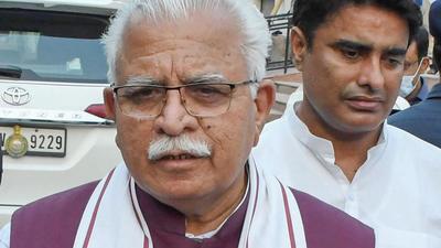 Haryana chief minister Manohar Lal Khattar said Prime Minister Modi has also said that a committee will be constituted for considering the farmers’ demands related to MSP (PTI)