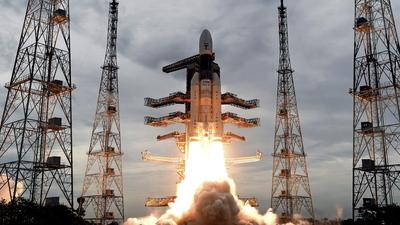 The GSLV is a three-stage rocket, with the first stage using solid fuel, the second stage using liquid fuel, and the third stage using cryogenic fuel – gases stored in liquid form at extremely low temperature – that enhances the carrying capacity of the rocket. (AP) The GSLV is a three-stage rocket, with the first stage using solid fuel, the second stage using liquid fuel, and the third stage using cryogenic fuel – gases stored in liquid form at extremely low temperature – that enhances the carrying capacity of the rocket. (AP)