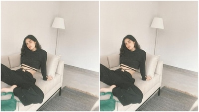In a back cropped top and a pair of black trousers, Gabriella looked stunning. (Instagram/@gabriellademetriades) In a back cropped top and a pair of black trousers, Gabriella looked stunning. (Instagram/@gabriellademetriades)
