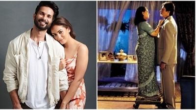 Mira Rajput-Shahid Kapoor, Jaya Bachchan-Amitabh Bachchan in Khushi Kabhie Gham.
