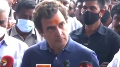 In January 2021, Rahul Gandhi said the government will have to withdraw the three farm laws.&nbsp;