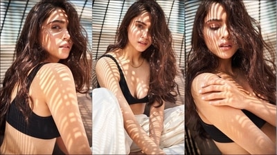 Recently, the diva shared a slew of pictures featuring her making fashion statements in glamorous and bold athleisure wear and fans could not keep calm. (Instagram/sharvari) Recently, the diva shared a slew of pictures featuring her making fashion statements in glamorous and bold athleisure wear and fans could not keep calm. (Instagram/sharvari)