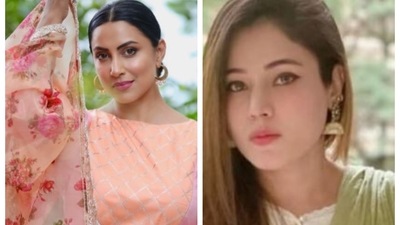 As Kranti Redkar (left) on Friday commented on Nawab Malik's tweet on press conference, Malik's daughter replied.&nbsp;