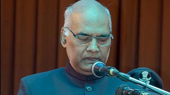 File photo: President of India Ram Nath Kovind. (HT photo)