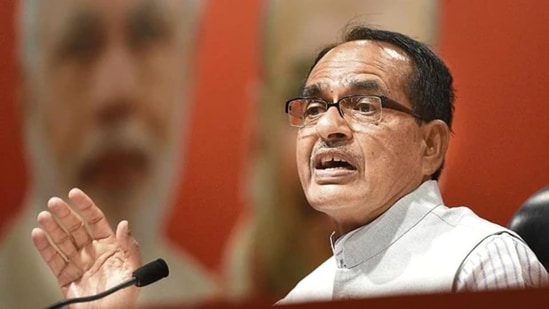 File photo: Madhya Pradesh chief minister Shivraj Singh Chouhan. (Raj K Raj/HT Archive)