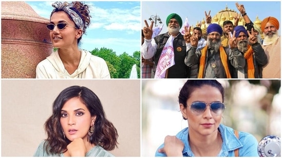 Taapsee Pannu, Richa Chadha, and Gul Panag lauded the decision on the farm laws.