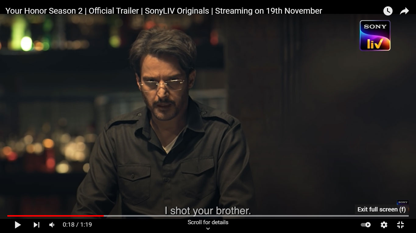 Jimmy Sheirgill plays judge Bishan Khosla in Your Honor 2. Jimmy Sheirgill plays judge Bishan Khosla in Your Honor 2. 