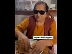 'Oops I did it again': this grandma puts extra ghee and butter on her granddaughter's roti. (instagram/@yashvayayay) 'Oops I did it again': this grandma puts extra ghee and butter on her granddaughter's roti. (instagram/@yashvayayay)