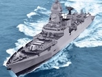 The Indian Navy said INS Visakhapatnam, the first stealth guided-missile destroyer ship, will be commissioned in Mumbai. The Indian Navy said INS Visakhapatnam, the first stealth guided-missile destroyer ship, will be commissioned in Mumbai. 