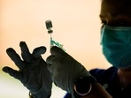 In the letter, the Centre has urged Ladakh and Puducherry administrations to prioritise second dose of Covid-19 vaccination and also strict adherence to Covid-appropriate behaviour.(File Photo / AP) In the letter, the Centre has urged Ladakh and Puducherry administrations to prioritise second dose of Covid-19 vaccination and also strict adherence to Covid-appropriate behaviour.(File Photo / AP)