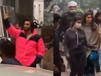 Ranveer Singh and Alia Bhatt on the sets of Rocky Aur Rani Ki Prem Kahani. Ranveer Singh and Alia Bhatt on the sets of Rocky Aur Rani Ki Prem Kahani.