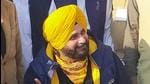 Punjab Congress chief Navjot Singh Sidhu stoked a controversy after he referred to Pakistan Prime Minister Imran Khan as ‘bada bhai’ (elder brother) during his visit to Kartarpur. (ANI)