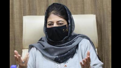 On Hyderpora killings,PDP president Mehbooba Mufti said such violence would further widen the chasm between the people of JK and the rest of the country. She said the responsibility of the safety of life and property of the people lies with JK LG Manoj Sinha. (PTI Photo) On Hyderpora killings,PDP president Mehbooba Mufti said such violence would further widen the chasm between the people of JK and the rest of the country. She said the responsibility of the safety of life and property of the people lies with JK LG Manoj Sinha. (PTI Photo)