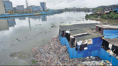 Navi Mumbai stood fourth in the list in the survey, a step down from last year’s third position. Mumbai topped the list of cities under the head of innovative ideas for waste management. (HT FILE)