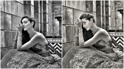 Manish Malhotra picked the Leela Palace in Udaipur, Rajasthan as the shoot location for Ananya Panday. (Instagram/@manishmalhotra) Manish Malhotra picked the Leela Palace in Udaipur, Rajasthan as the shoot location for Ananya Panday. (Instagram/@manishmalhotra)