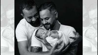Both Daniel (right) and Tyrone (left) feel blessed; they named their daughter ‘Avisha,’ which means ‘a gift from God’ Both Daniel (right) and Tyrone (left) feel blessed; they named their daughter ‘Avisha,’ which means ‘a gift from God’