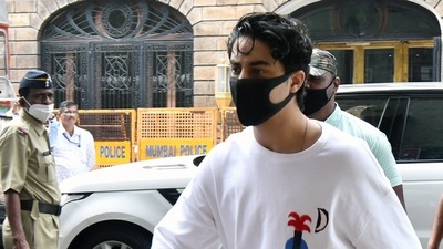 Aryan Khan has to appear weekly in front of the officials of the Narcotics Control Bureau.&nbsp; (ANI File Photo)