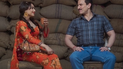 Bunty Aur Babli 2 stars Rani Mukerji and Saif Ali Khan. Bunty Aur Babli 2 stars Rani Mukerji and Saif Ali Khan. 