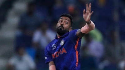 India's Hardik Pandya&nbsp; (REUTERS)
