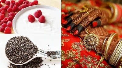 So, you are ready to get married but not sure about what to include in your diet? Munching sensibly on nuts, drinking a glass of vegetable juice, having a bowl of papaya are some of the things that could make your skin glow, boost energy levels while keeping you in perfect shape. Here are tips from nutritionist Nmami Agarwal. (Pixabay) So, you are ready to get married but not sure about what to include in your diet? Munching sensibly on nuts, drinking a glass of vegetable juice, having a bowl of papaya are some of the things that could make your skin glow, boost energy levels while keeping you in perfect shape. Here are tips from nutritionist Nmami Agarwal. (Pixabay)