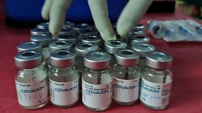 Bharat Biotech's Covaxin vaccine vials. (PRAFUL GANGURDE/HT PHOTO) Bharat Biotech's Covaxin vaccine vials. (PRAFUL GANGURDE/HT PHOTO)