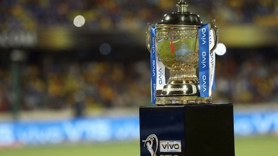 The IPL Trophy. (Twitter) The IPL Trophy. (Twitter)