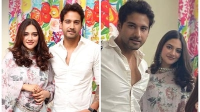 Nusrat Jahan and Yash Dasgupta shared photos with each other. Nusrat Jahan and Yash Dasgupta shared photos with each other.