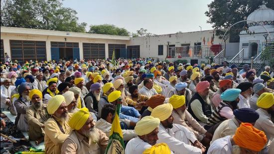 Mobilising farmers to march to Delhi is important, as there are other demands that need to fulfilled, farm unions have claimed. (HT Photo)