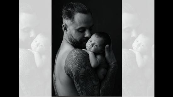 (Having a daughter was a dream for both Daniel (pictured here with Avisha) and Tyrone) (Having a daughter was a dream for both Daniel (pictured here with Avisha) and Tyrone)