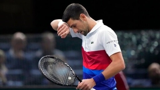 Novak Djokovic of Serbia (AP)