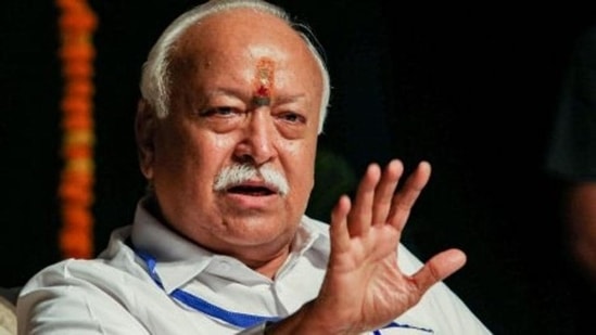RSS chief Mohan Bhagwat was speaking at an event in Chhattisgarh. RSS chief Mohan Bhagwat was speaking at an event in Chhattisgarh.