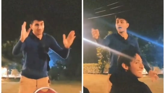 Ibrahim Ali Khan played dumb charades with his friends in a new video.