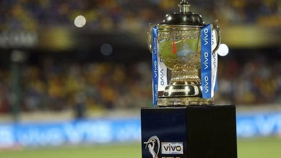 The IPL Trophy.(Twitter) The IPL Trophy.(Twitter)