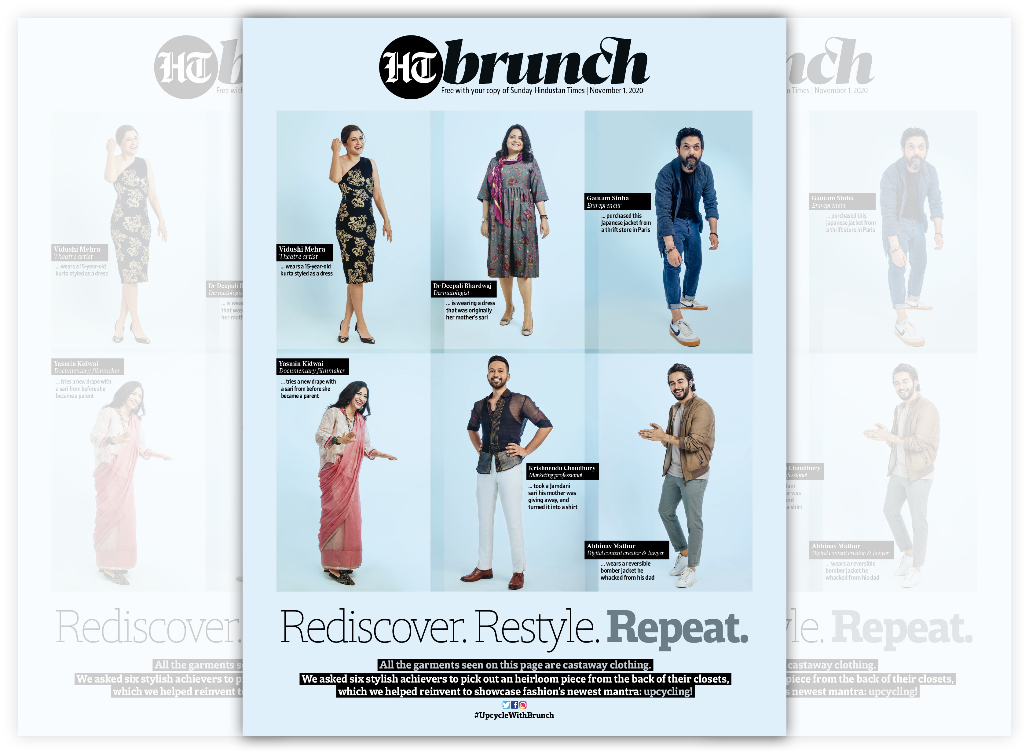 HT Brunch’s cover from November 2020, with five individuals who practiced upcycling, was a big hit