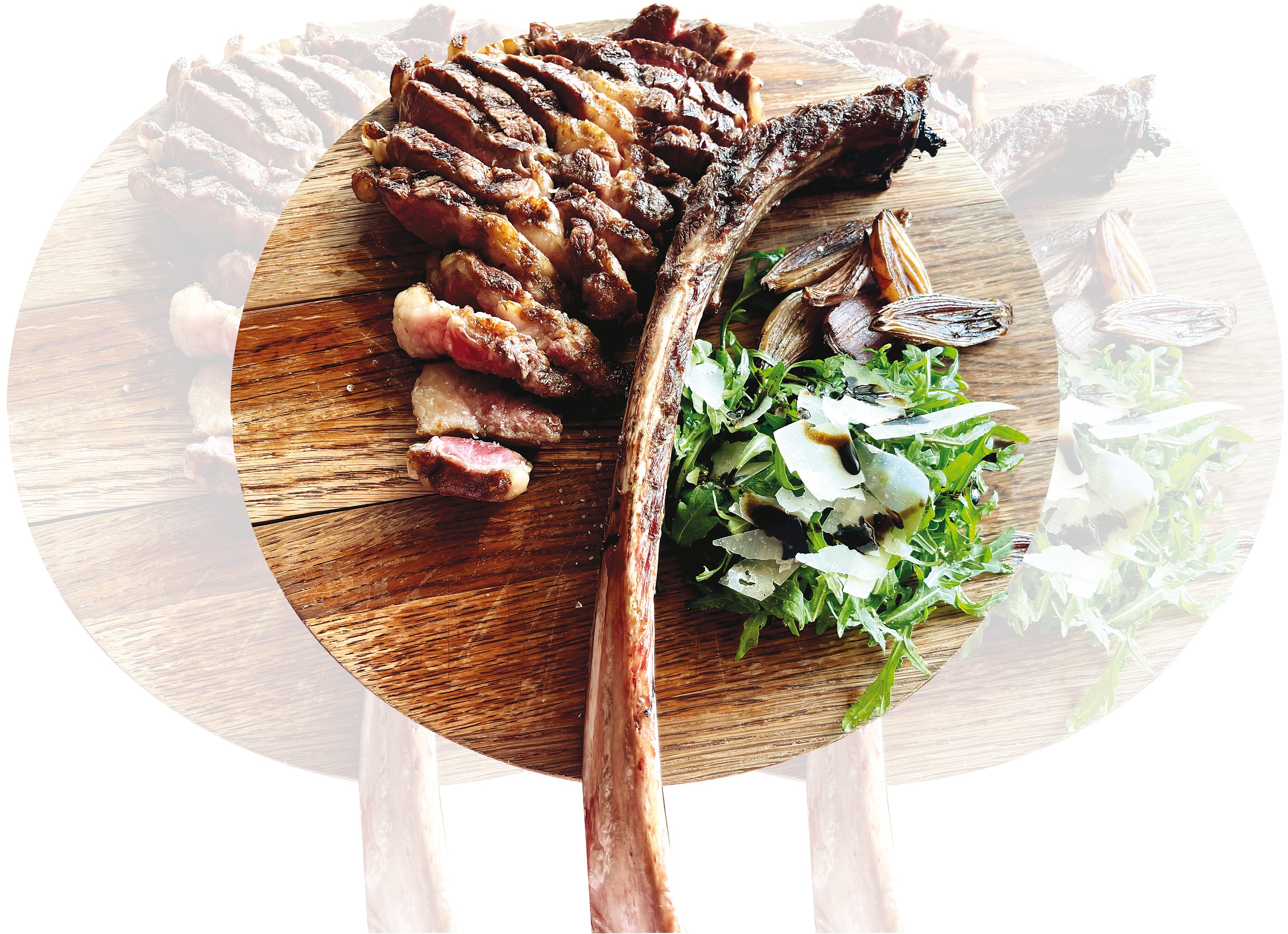 The Bistecca Fiorentina at Basta, the Italian restaurant at the St. Regis Downtown hotel, where the staff go the extra mile for guests The Bistecca Fiorentina at Basta, the Italian restaurant at the St. Regis Downtown hotel, where the staff go the extra mile for guests