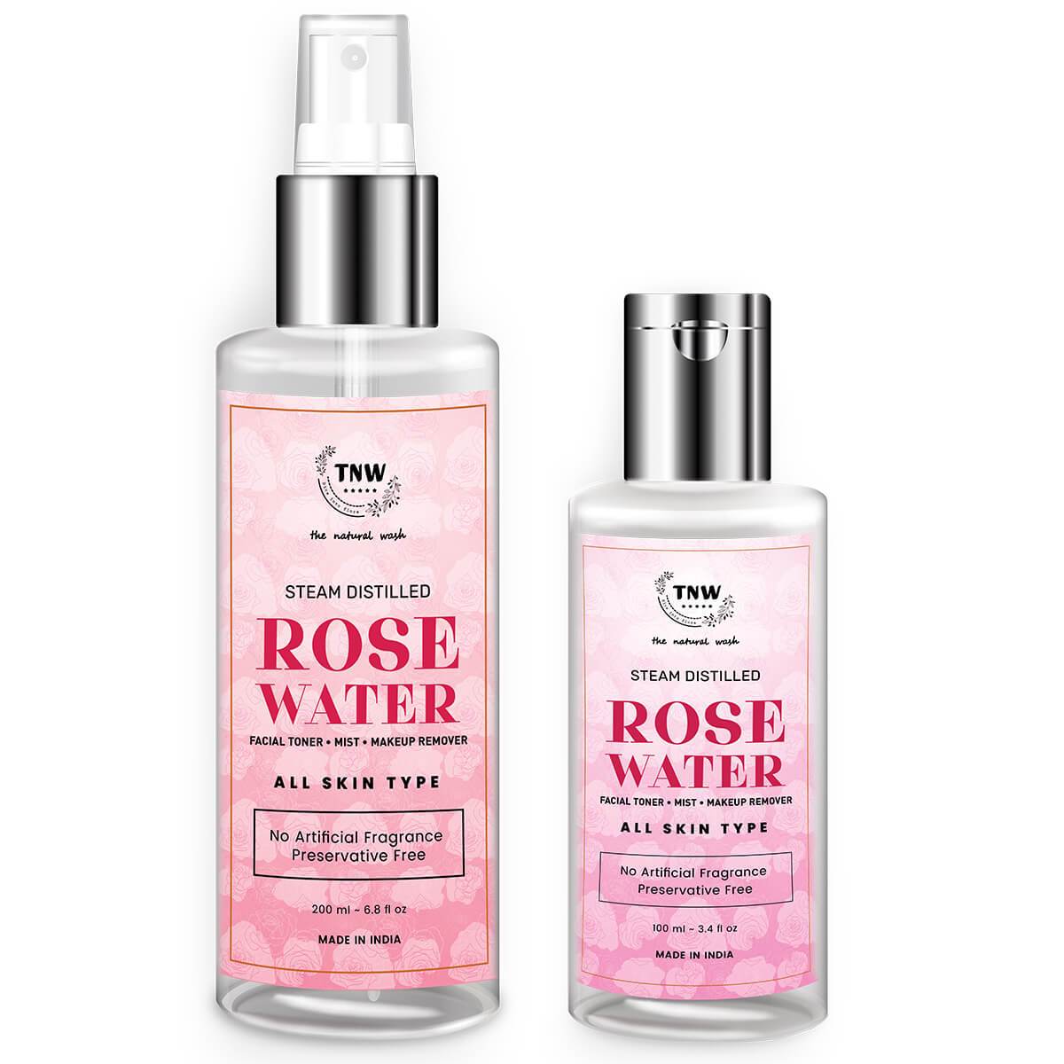 It is multi-purpose as it can be used as a natural face toner or facial mist It is multi-purpose as it can be used as a natural face toner or facial mist