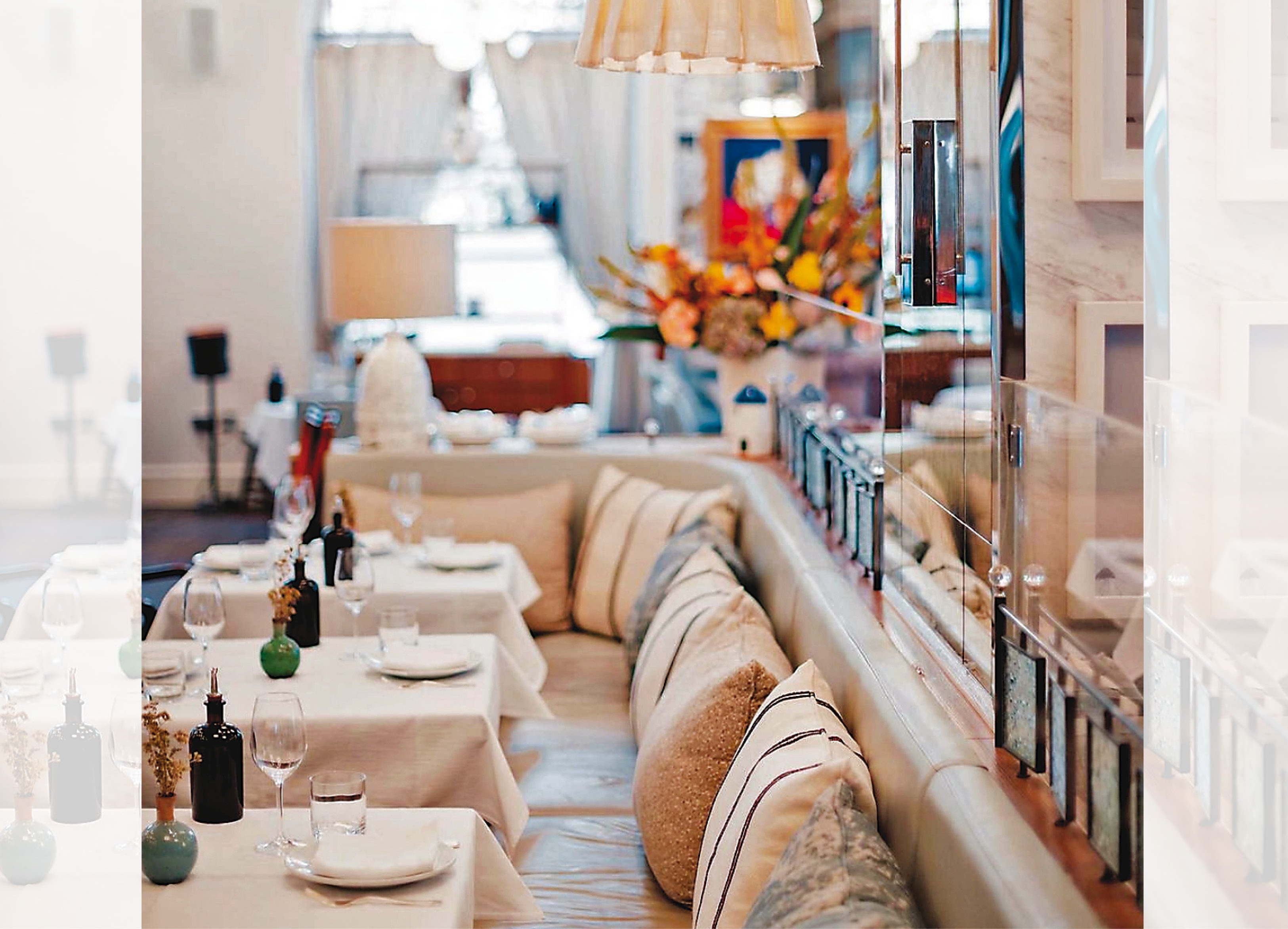 At Gaia, the waiters have the smarmy, self-satisfied air of London waiters at dodgy Soho establishments in the 1980s At Gaia, the waiters have the smarmy, self-satisfied air of London waiters at dodgy Soho establishments in the 1980s