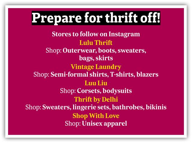 Some thrift stores you should browse through