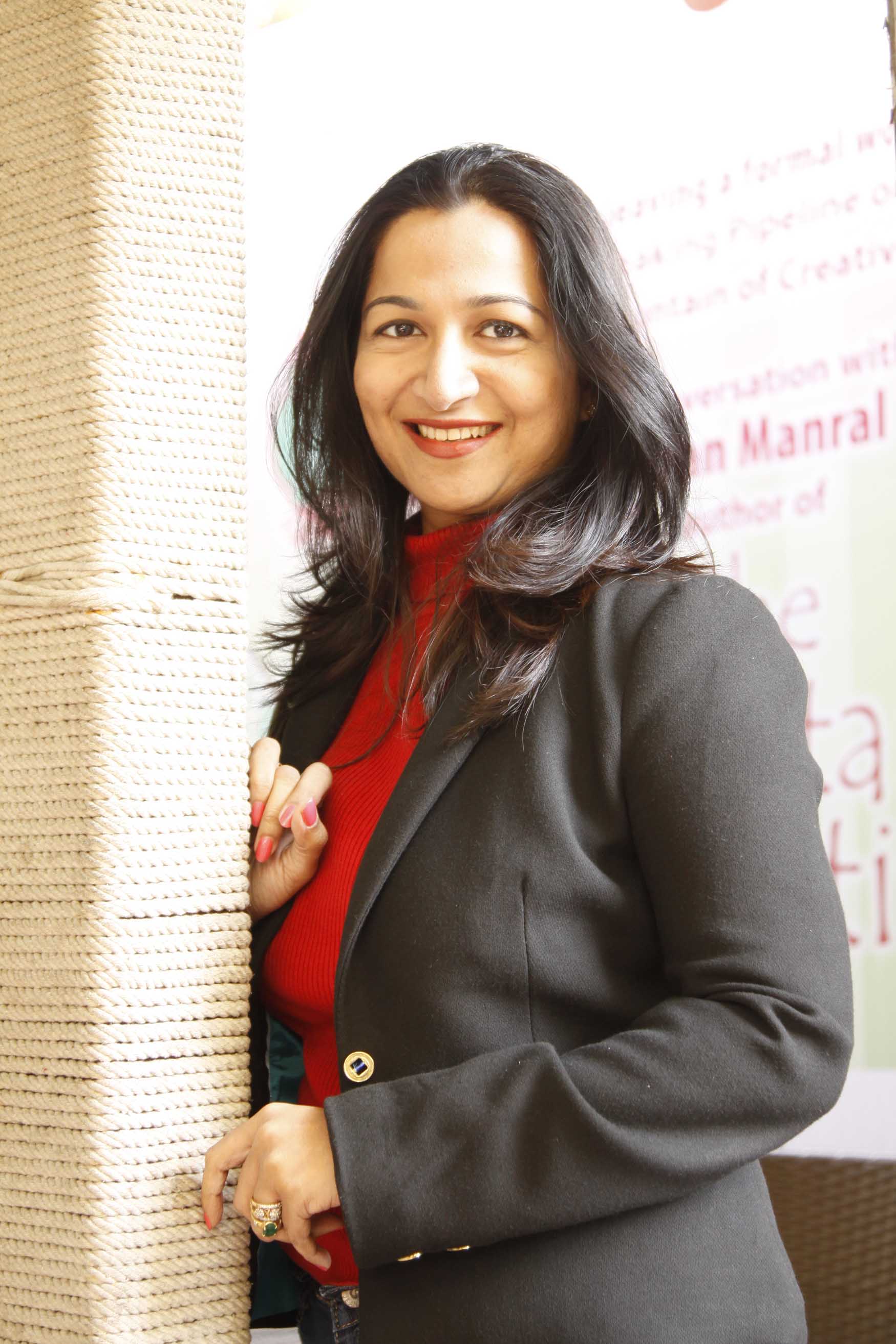 ‘I like to give my readers the sense that there will always be another chance and you just have to pick yourself up and keep going,’ Manral says. ‘I like to give my readers the sense that there will always be another chance and you just have to pick yourself up and keep going,’ Manral says.