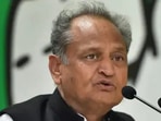 Rajasthan chief minister Ashok Gehlot. (File photo) Rajasthan chief minister Ashok Gehlot. (File photo)