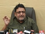 Maharashtra minister Nawab Malik issued the tweet after the Bombay high court's detailed bail order. (HT File Photo) Maharashtra minister Nawab Malik issued the tweet after the Bombay high court's detailed bail order. (HT File Photo)