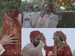 Rajkummar Rao and Patralekhaa share their wedding video. Rajkummar Rao and Patralekhaa share their wedding video.