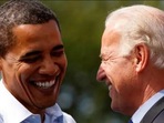 Barack Obama and US President Joe Biden