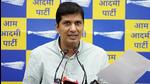 New Delhi, Sep 04 (ANI): Aam Aadmi Party (AAP) Spokesperson Saurabh Bharadwaj addresses a press conference against the MCD issue at Rouse Avenue, in New Delhi on Saturday. (ANI Photo) (Mehavish Siddiqui) New Delhi, Sep 04 (ANI): Aam Aadmi Party (AAP) Spokesperson Saurabh Bharadwaj addresses a press conference against the MCD issue at Rouse Avenue, in New Delhi on Saturday. (ANI Photo) (Mehavish Siddiqui)