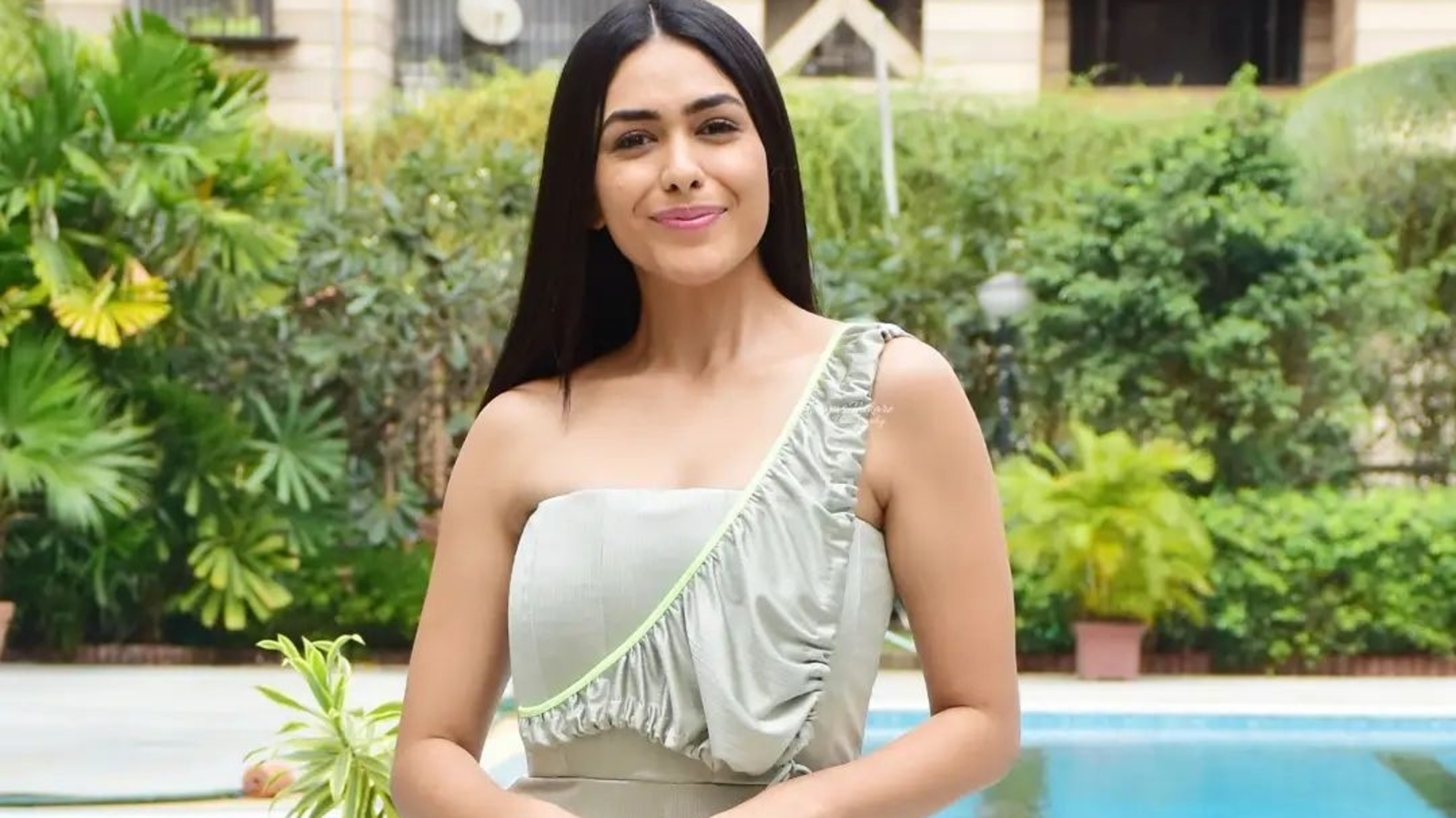 Mrunal Thakur slays an edgy, casual street style in one-shoulder jumpsuit