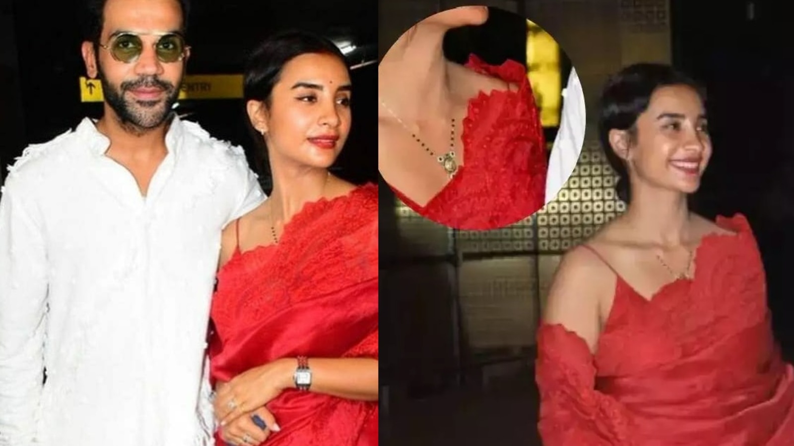 After her wedding veil, Patralekhaa's mangalsutra goes viral. Here's