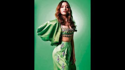 Looking for a statement worthy outfit for your next party? Tamannaah Bhatia’s bralette and matching pants is the perfect pick for you