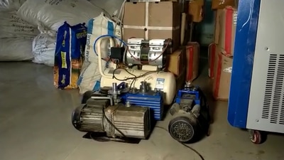 Police have seized raw materials worth  ₹2 crore from the suspects. (Sourced)